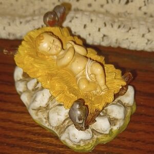 Vtg. Pasquini Nativity Baby Jesus Figurine